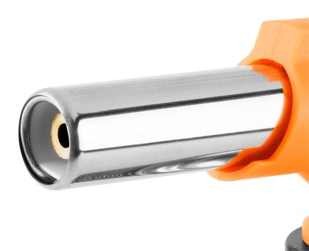 Palnik gazowy z piezo, nakręcany 360st. z regulacją płomienia