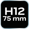 Końcówka HEX 12 x 75 mm, S2 x 2 szt.