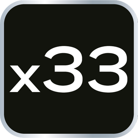 Klucze nasadowe 1/2", zestaw 33 szt.