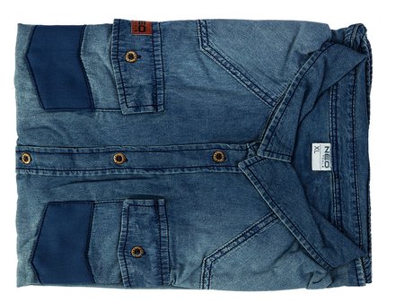 Koszula robocza DENIM, rozmiar XXL