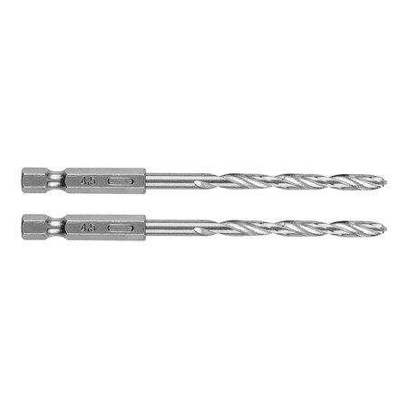 Wiertło do metalu Hex 4.5 mm, 2 szt.