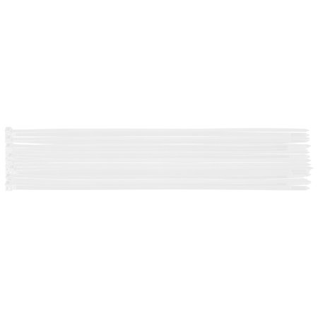 Opaski zaciskowe EXTREME 7.6 × 500 mm, białe, 50 szt.