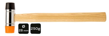Młotek blacharski 250 g/28 mm