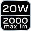 Latarka czołowa akumulatorowo/bateryjna USB 2000lm CREE XHP50.2 LED