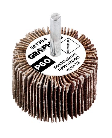 Ściernica listkowa trzpieniowa 50 x 30 x 6 mm, P60