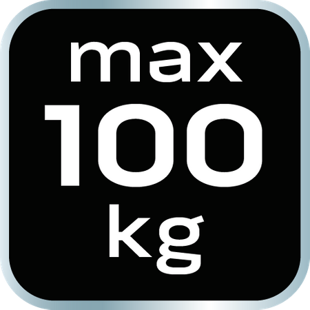 Przyssawka do szyb aluminiowa, podwójna, 100 kg