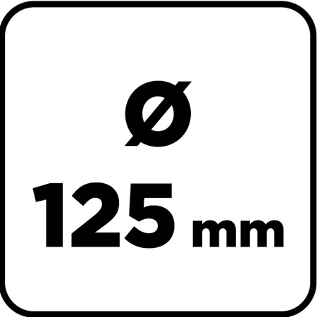 Szczotka druciana tarczowa 125mm, drut skręcony, stalowy M14