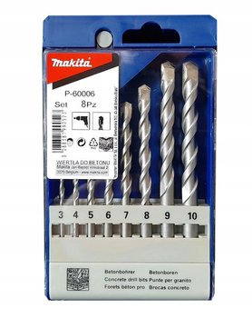 ZESTAW WIERTEŁ DO BETONU 3-10 ( 8SZT. )