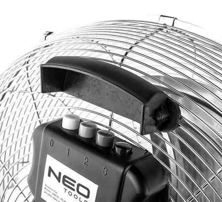Wentylator podłogowy 100W, średnica 45 cm, 3 prędkości nawiewu