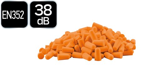 Wkładki przeciwhałasowe 38dB, 500 par