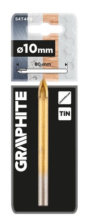 Wiertło uniwersalne TiN, 10 mm