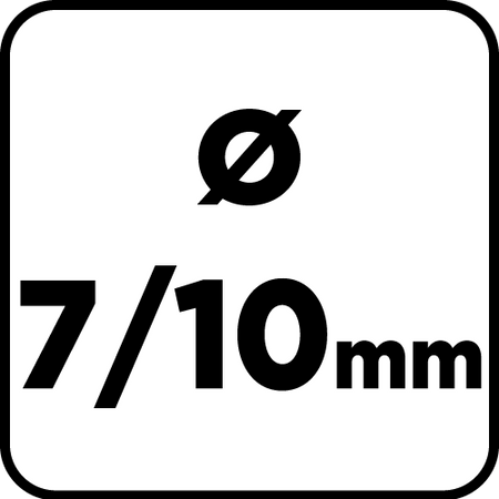 Wiertło do konfirmatów 7/10 mm