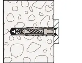 Fischer Kołek Uniwersalny UX 10x60 Bez Kołnierza (50 szt.) 77871