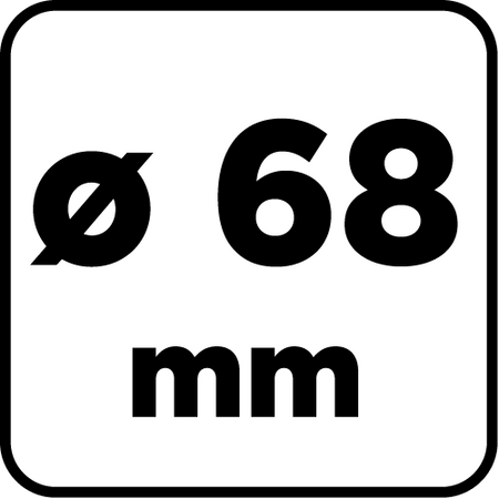 Frez do styropianu 68 mm