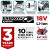 Pilarka ukosowa Energy+ 18V Li-lon, tarcza 210 x 30 mm, obroty 3000 min-1, bez akumulatora