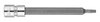 Końcówka TORX TX15 na nasadce 1/4", długa, 87 mm