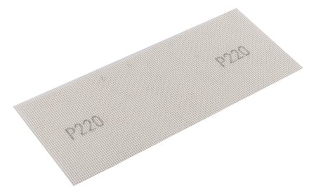 Siatka ścierna biała 115 x 280 mm, P220