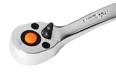 Klucze nasadowe, 1/4”, CrV, zestaw 46 szt.