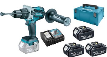 WIERTARKO-WKRĘTARKA AKUMULATOROWA UDAROWA BLDC 18V 3*4,0AH