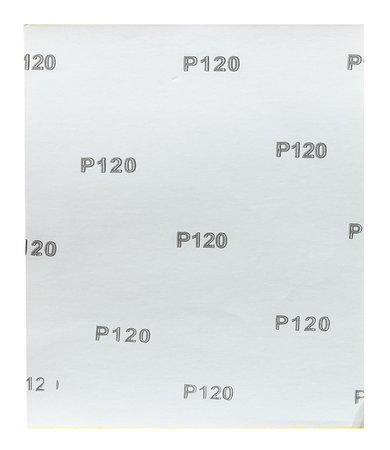 Papier ścierny żółty 230 x 280 mm, P120