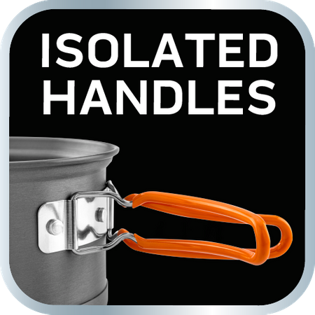 Zestaw garnków 2 w 1 z radiatorem