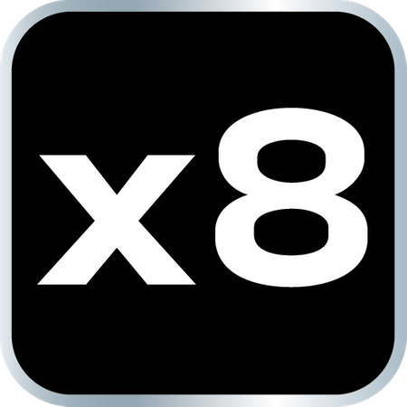 Zestaw 8 nasadek udarowych trzpieniowych TORX