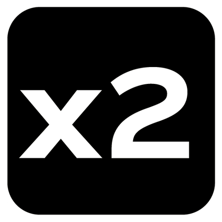 Pas z klamrą krzywkową 25 mm x 2.5 m 2 szt.