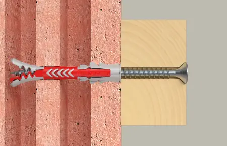 Fischer Kołek Uniwersalny Długi DuoPower 8x65 S z Wkrętem (25 szt.) 538256