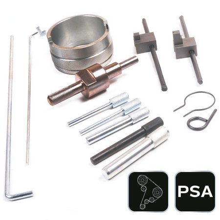 Zestaw blokad rozrządu do silników benzynowych PSA