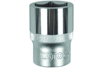 NASADKA KRÓTKA 6-KĄTNA CHROMOWANA 1/2'' 9MM