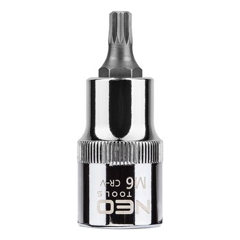 Końcówka Spline na nasadce 1/2", M6 x 55 mm