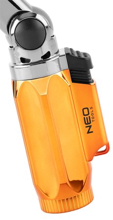 Mikropalnik gazowy z zapłonem piezo, 360st., regulacja płomienia, pojemność 3g