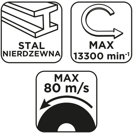 Tarcza tnąca, korundowa do metalu/INOX 115 x 1.0 x 22.2 mm, 41 A60-T-BF