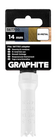 Otwornica bi-metalowa 14 mm