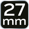 Klucz płasko-oczkowy z przegubem i grzechotką 27 mm