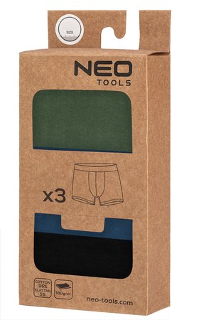 Bokserki basic 2, 3-pack, rozmiar XXL