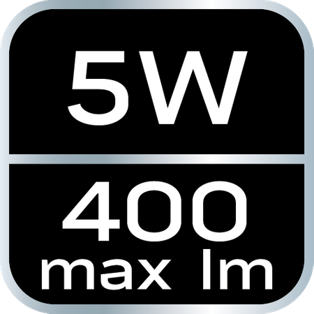 Lampka rowerowa przednia, 400lm