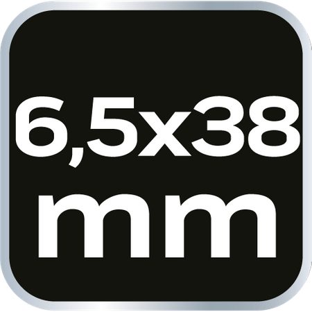 Wkrętak płaski 6.5 x 38 mm, S2