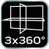 Laser 3D, 12 linii, zielony, walizka, tarcza celownicza, magnetyczny uchwyt, ładowarka