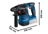 Bosch GBH 185-LI Młot udarowo-obrotowy akumulatorowy SDS plus 18V (solo, w kartonie)