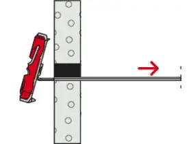 Fischer DuoTec 10 S PH Kołek Uchylny z Wkrętem Soczewkowym (25 szt.) 539025