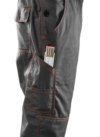 Spodnie robocze na szelkach BASIC, rozmiar L/52