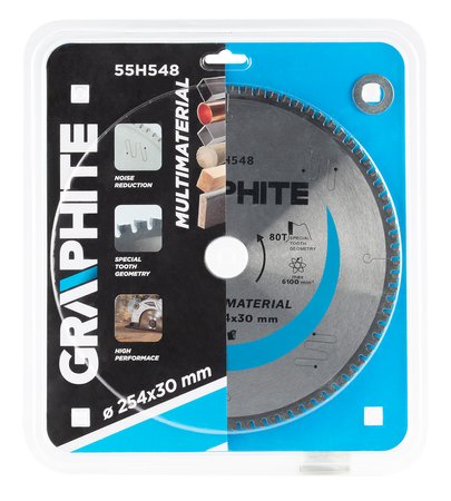 Tarcza do pilarki, widiowa, 254 x 30 mm, 80 zębów, uniwersalna