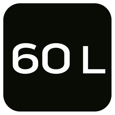 Worki na odpady 60 L, brązowe, 35 mic, 10 szt.