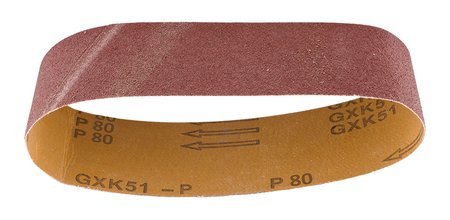 Pasy bezkońcowe 75 x 533 mm, P80, 3 szt.