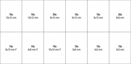 160 SZT ŚRUB IMBUSOWYCH BEZ ŁBA USTALAJĄCE MIX