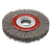 Szczotka druciana tarczowa 125 x 20 mm, INOX