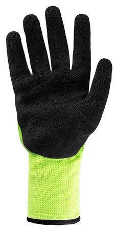 Rękawice robocze ocieplane, poliester pokryty lateksem (2 warstwy), 3241X, rozmiar 11