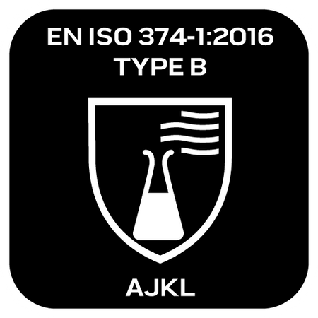 Rękawice chemioodporne, nitrylowe, rozmiar 8