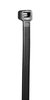 Opaski zaciskowe 4.8 x 370 mm, 75 szt., czarne